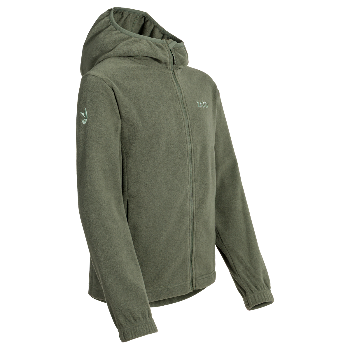 Auro Kid's Fleece Jacket — Thyme Green