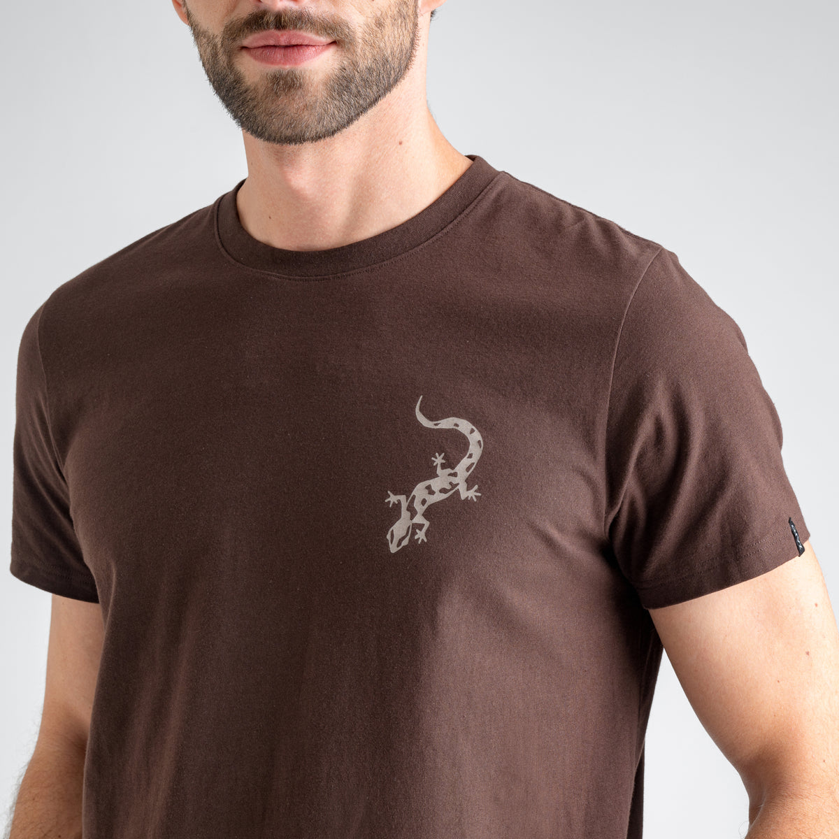 Arbo Men's Organic Cotton T-shirt — Dark Green Element