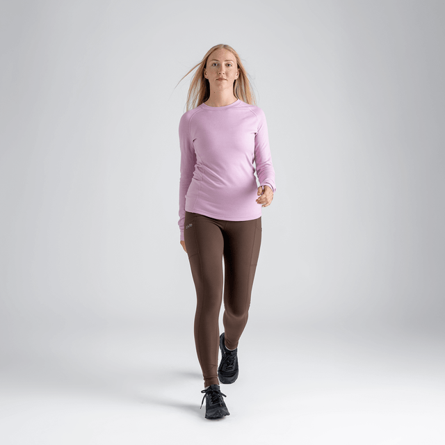 Hejma Women's Merino Longsleeve — Taupe Beige