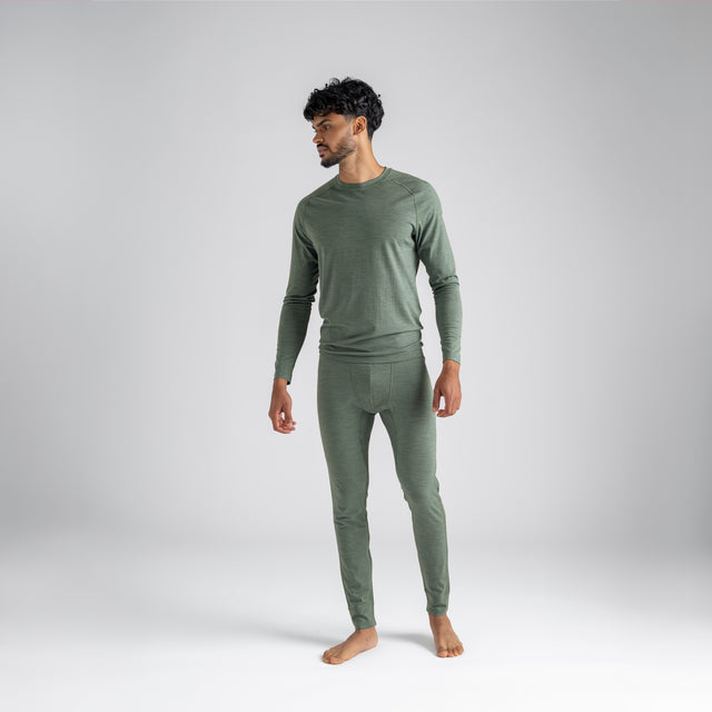 Senti Men's Merino Longsleeve — Dove Grey