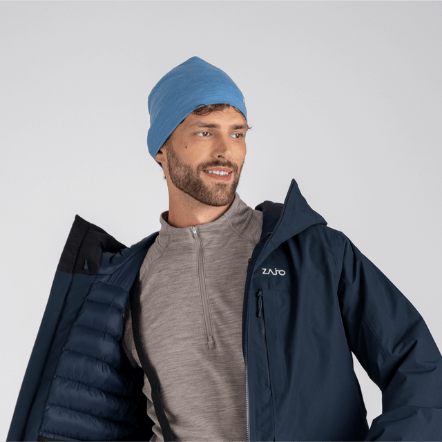 Senti Merino Beanie — Purple
