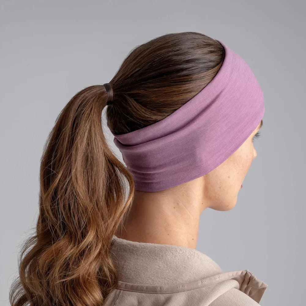 Senti Merino Headband — Falcon Grey