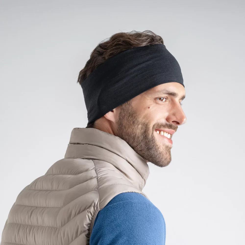 Senti Merino Headband — Thyme Green