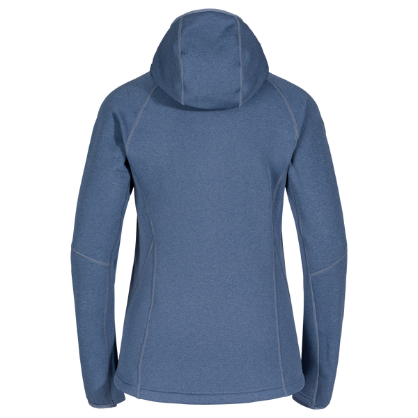 Amiko Women's Fleece Hooded Jacket — Harbor Blue