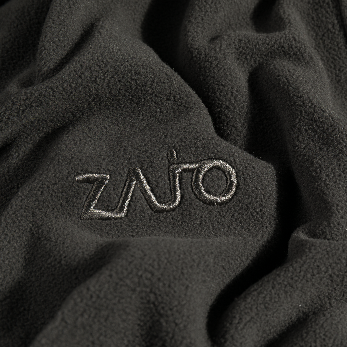Auro Men's Fleece Zip Top — Black Olive