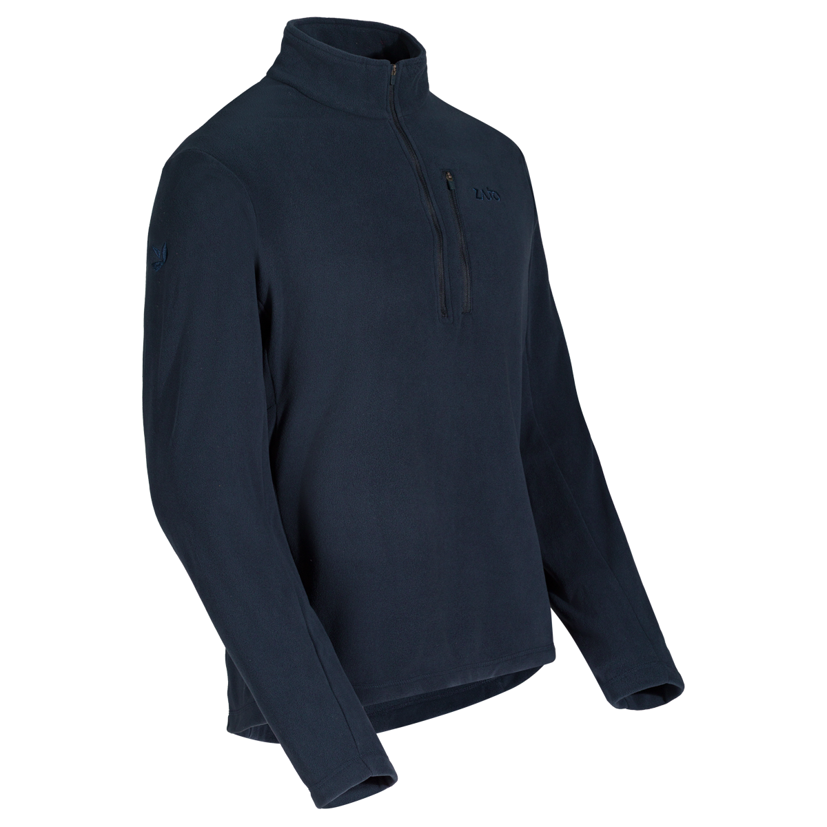 Auro Men's Fleece Zip Top — Dark Navy