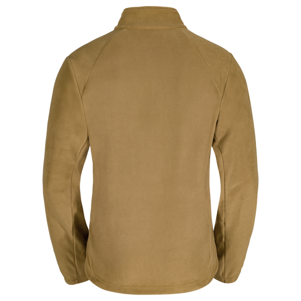 Auro Men's Fleece Zip Top — Golden Brown