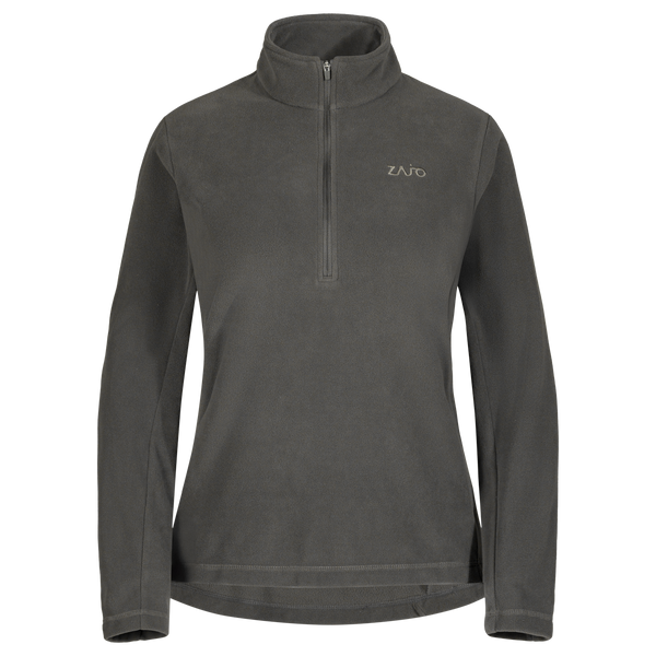 Auro Women's Fleece Zip Top — Black Olive