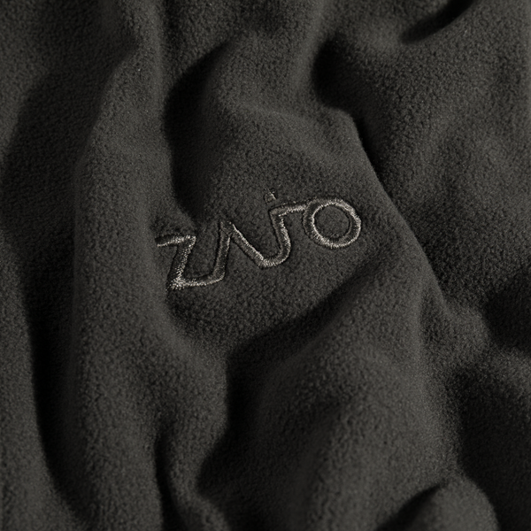 Auro Women's Fleece Zip Top — Black Olive
