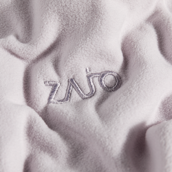Auro Women's Fleece Zip Top — Lilac Ash