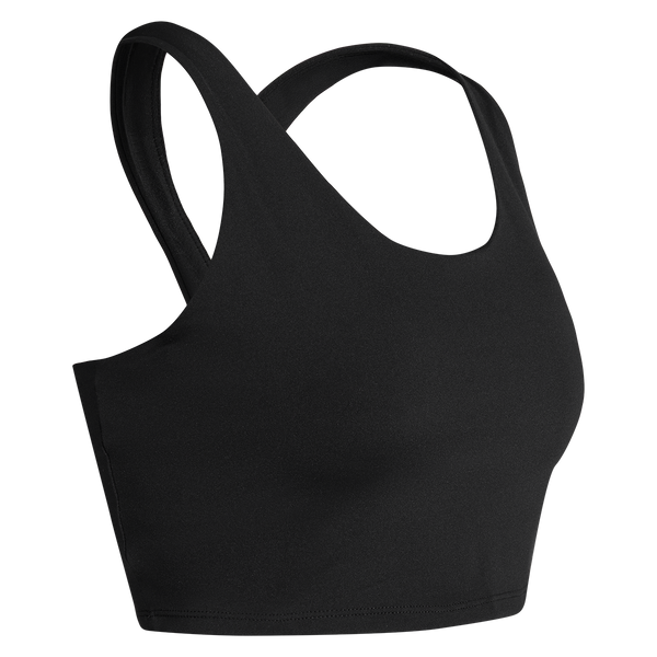 Fluo Women's Bra Top — Black