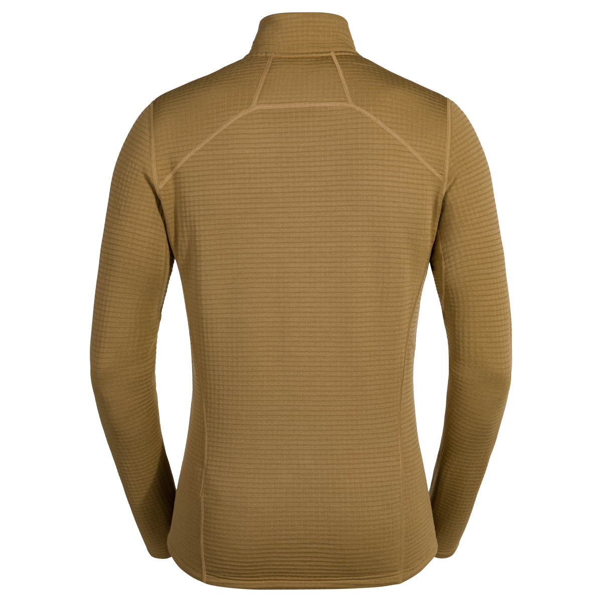 Kovri Men's Merino Grid Jacket — Golden Brown