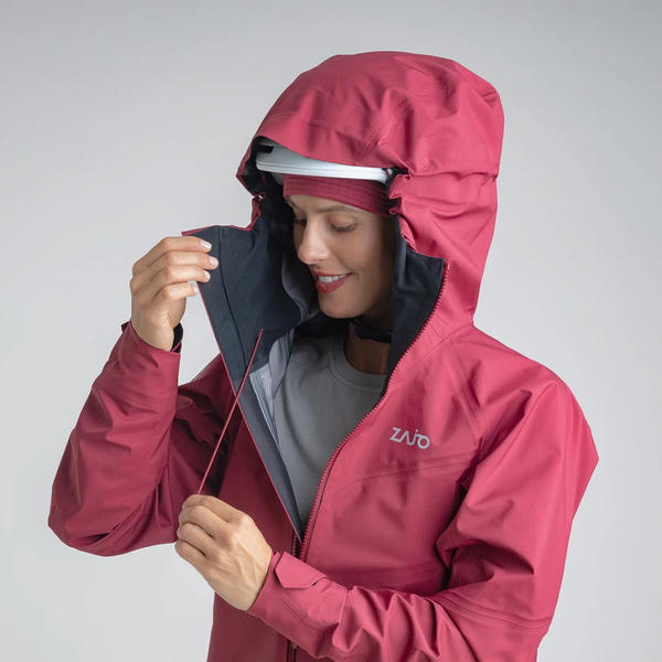 Torento Women's Waterproof 3L Jacket — Earth Red