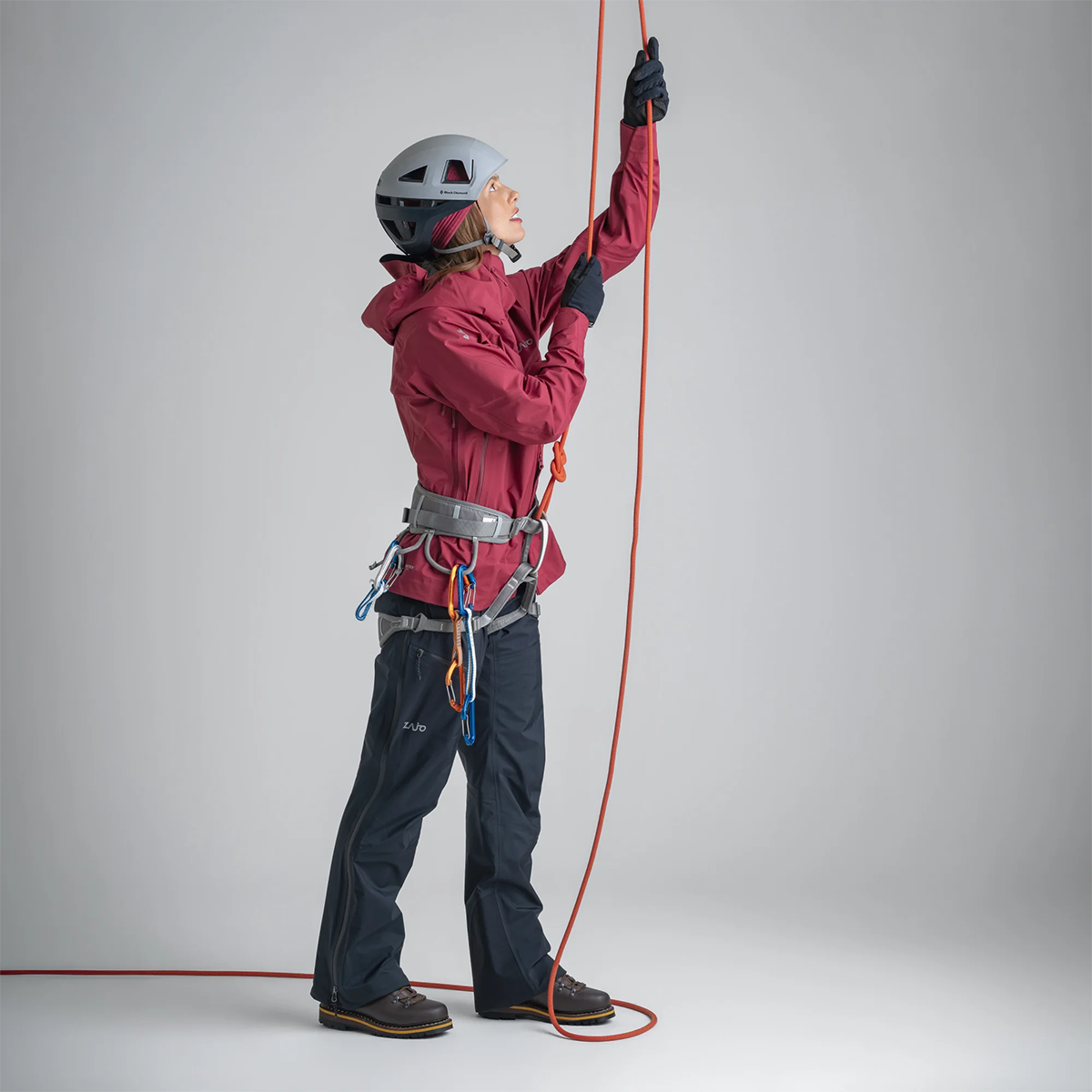 Torento Women's Waterproof 3L Jacket — Earth Red