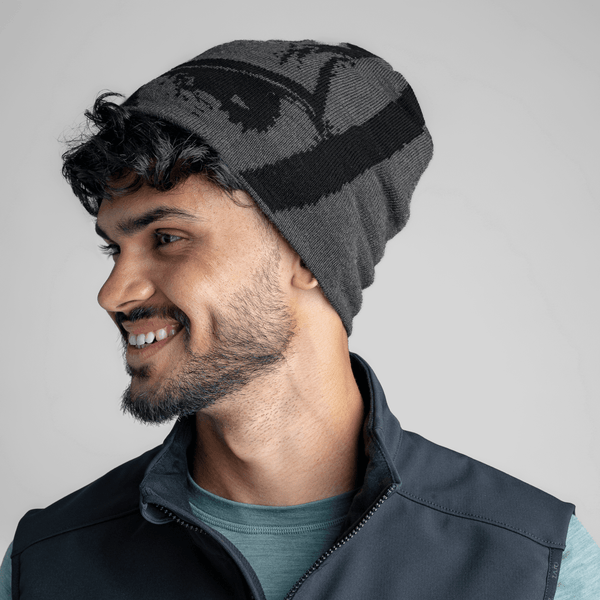 Emblemo Merino Beanie Black