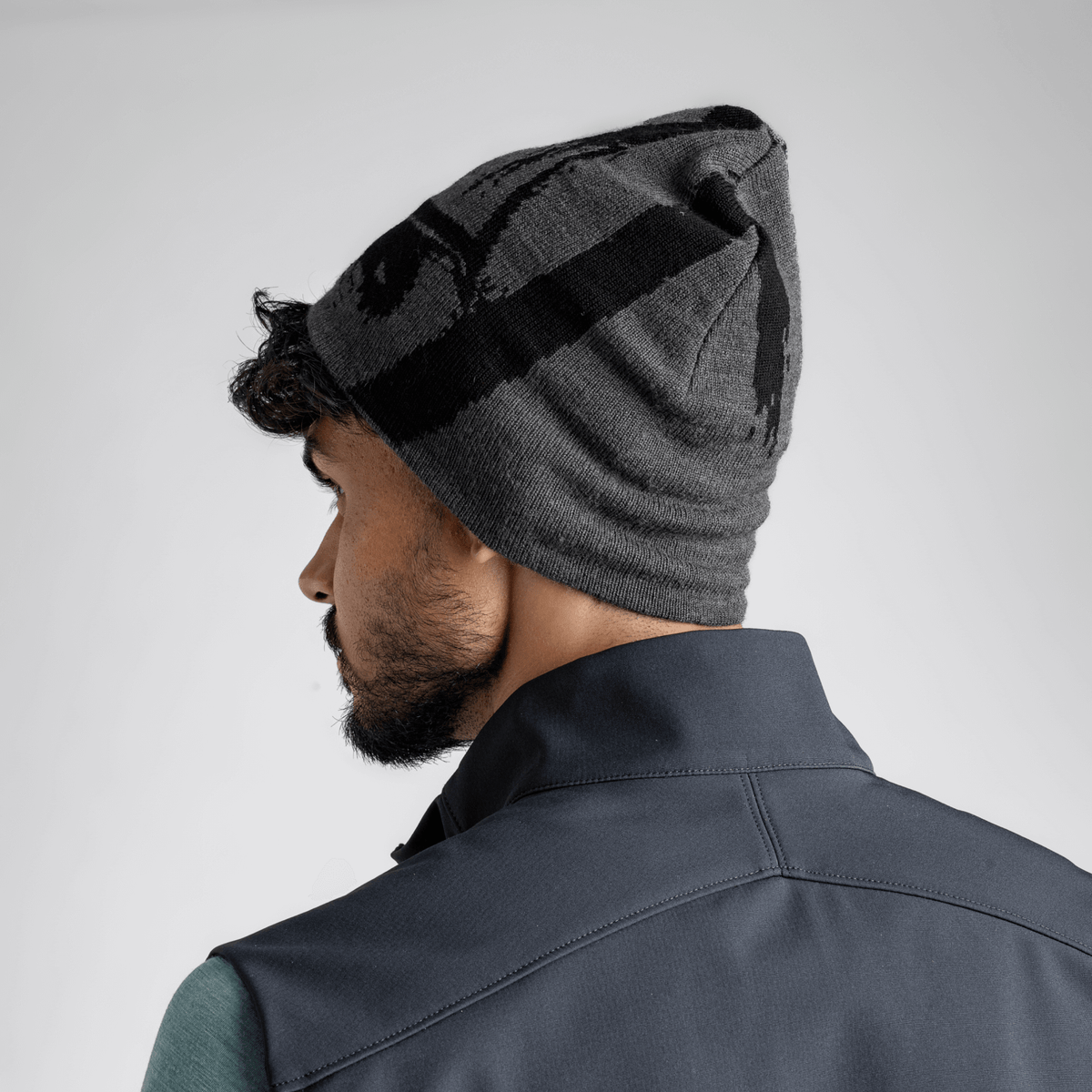 Emblemo Merino Beanie Dove Grey