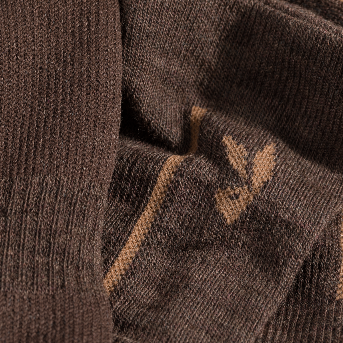 Hejma Merino Mid Socks — Cocoa Brown