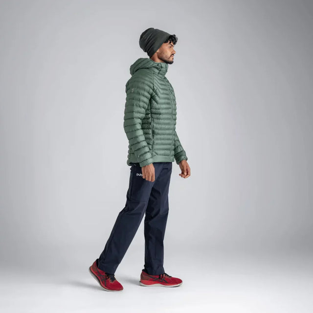Nubaro Men's Insulated Hooded Jacket