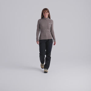 Kovri Women's Merino Grid Jacket — Grey Navy