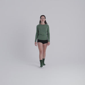 Senti Women's Merino Hot Pants — Black