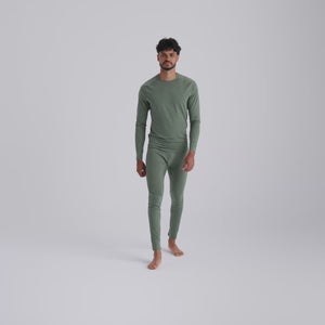 Senti Men's Merino Longsleeve — Dove Grey