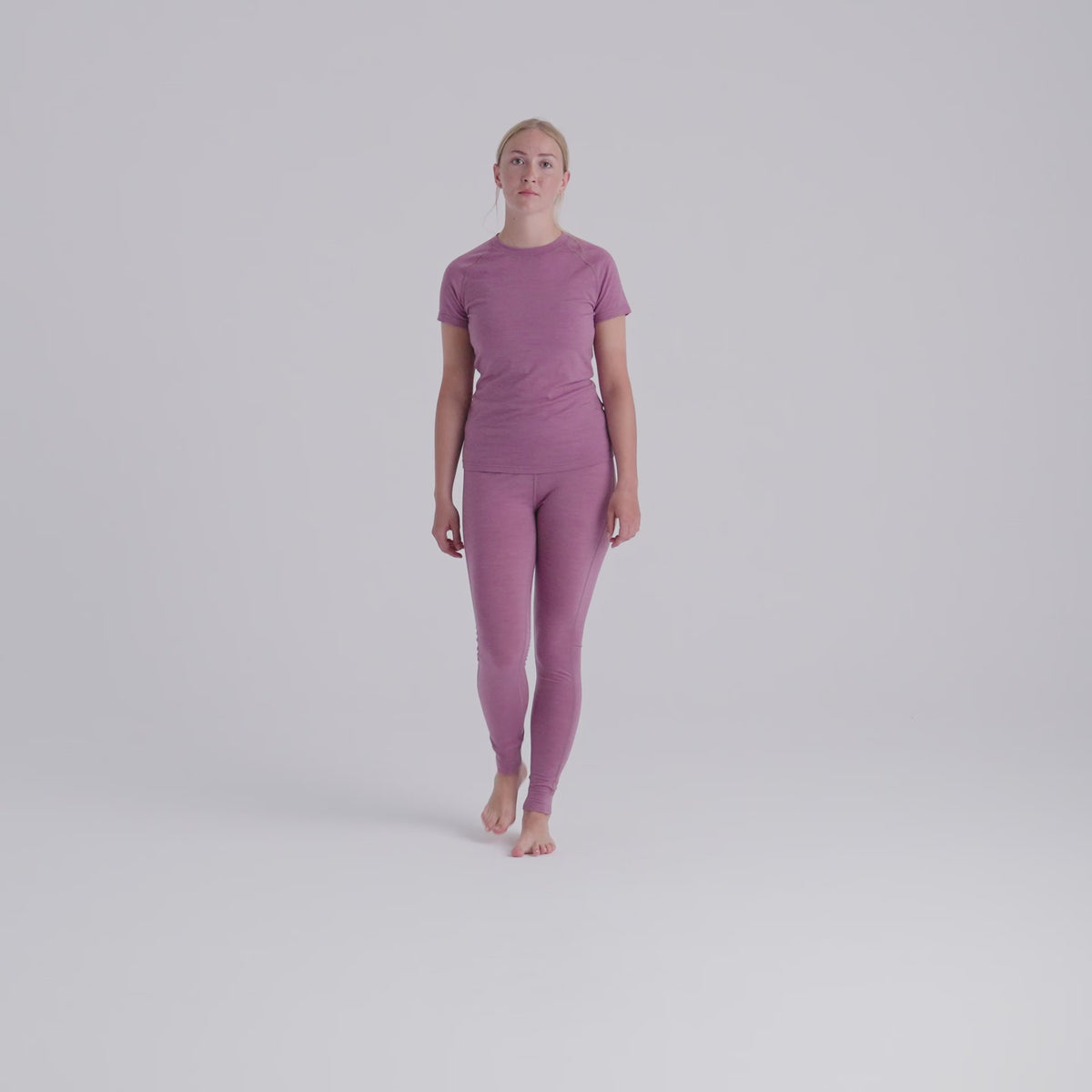 Senti Women's Merino T-shirt — Purple