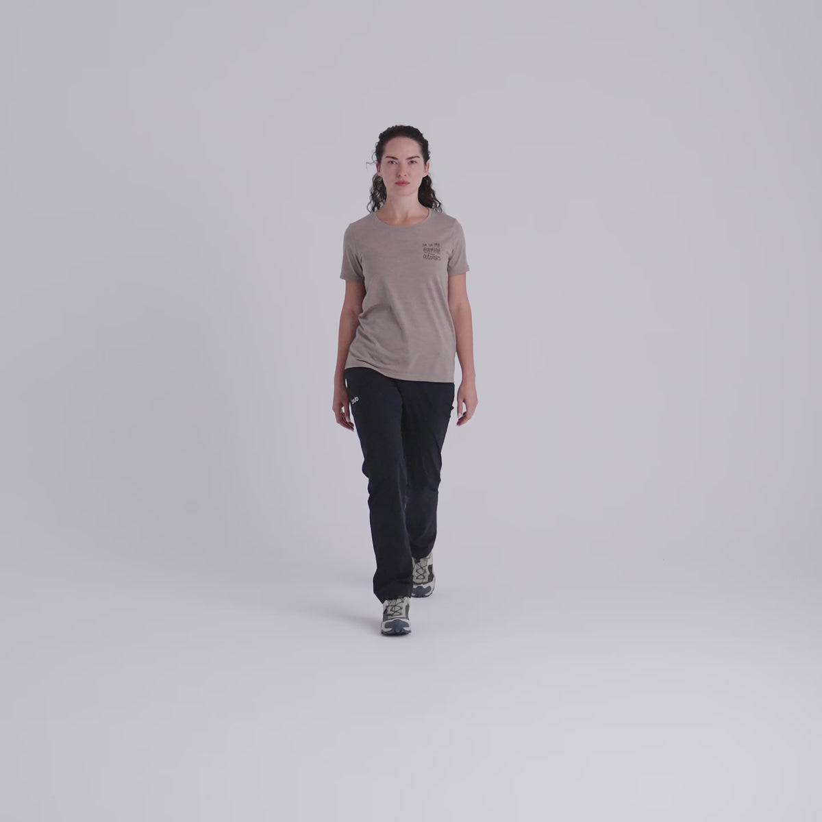 Kora Women's Merino T-shirt — Decadent Red