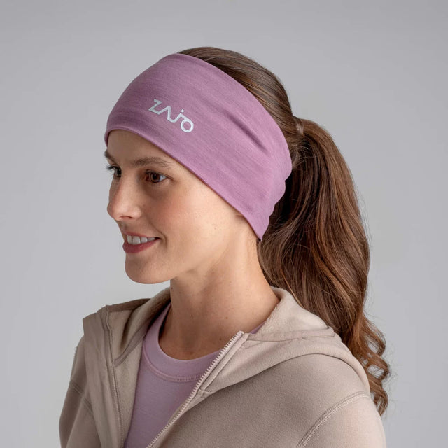 Senti Merino Headband — Lila Haze