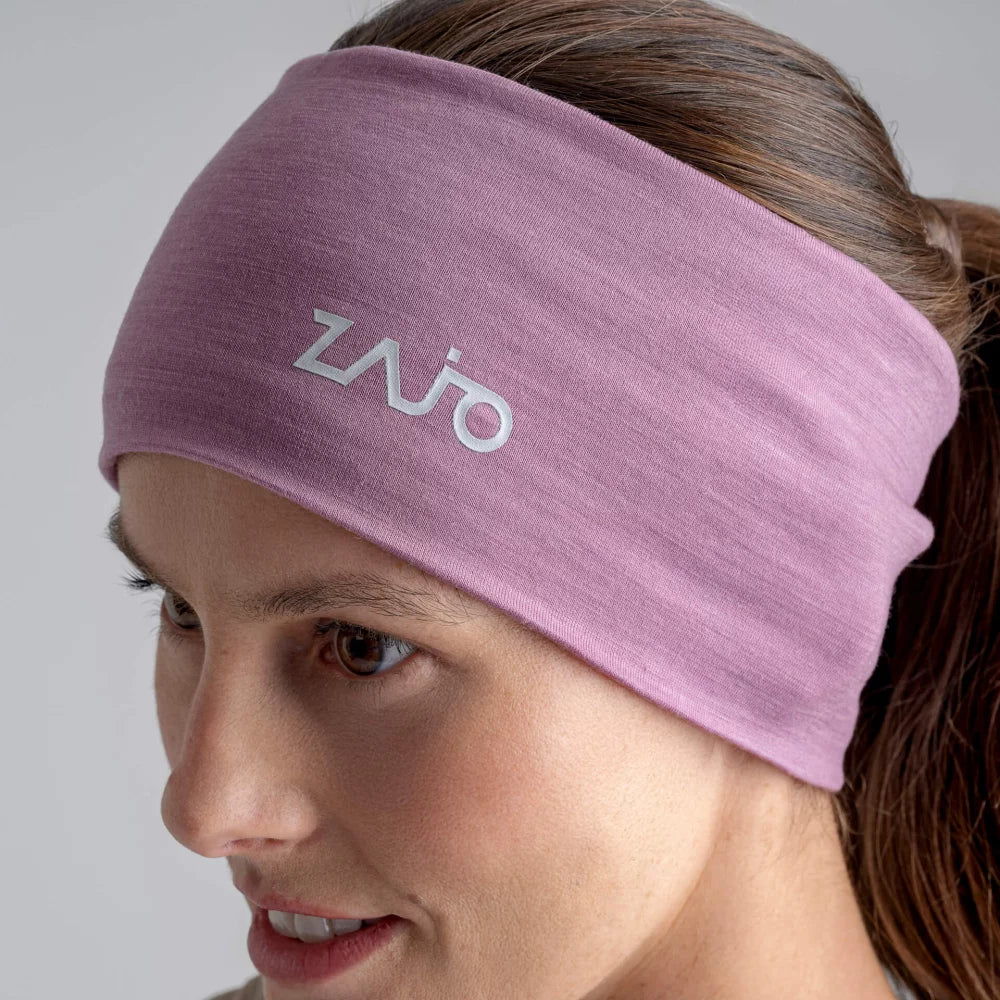 Senti Merino Headband — Lila Haze