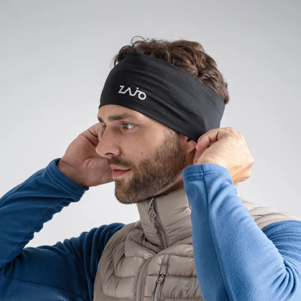 Senti Merino Headband — Amber Gold