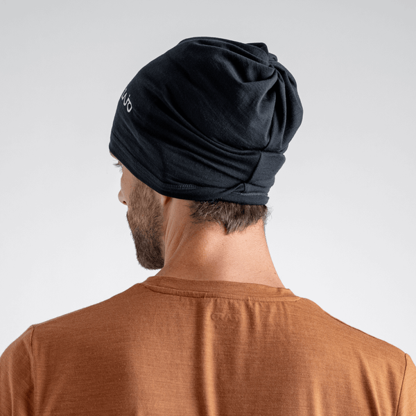 Senti Merino Multifunctional Scarf — Dark Navy