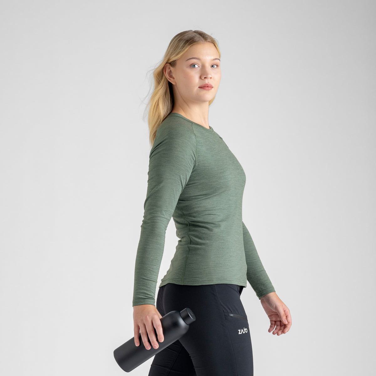 Senti Women's Merino Longsleeve — Dark Navy