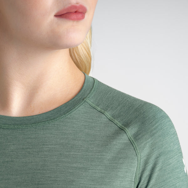 Senti Women's Merino Longsleeve — Dove Grey