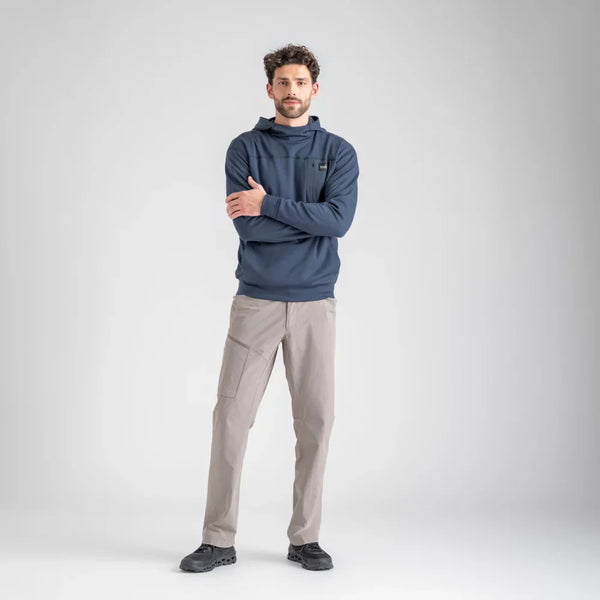 Vespero Men's Merino Hoodie — Chilli Red